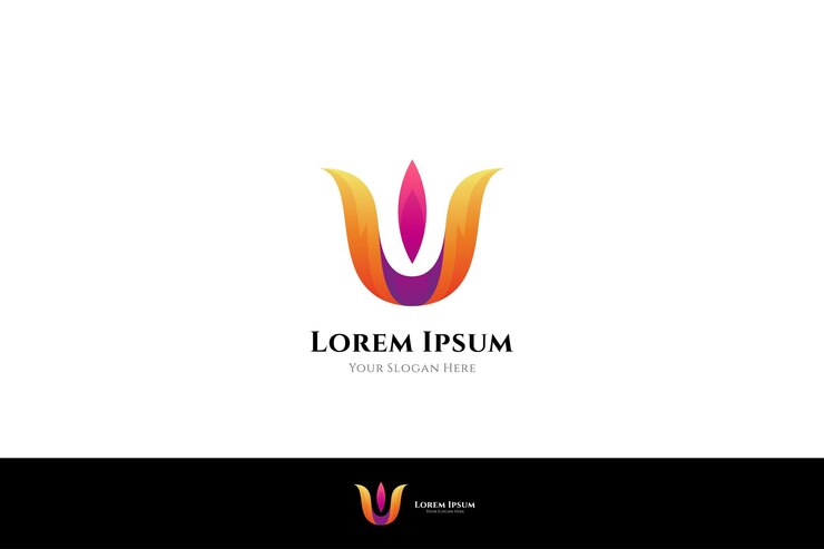 वेक्टर w abstract initial letter logo template