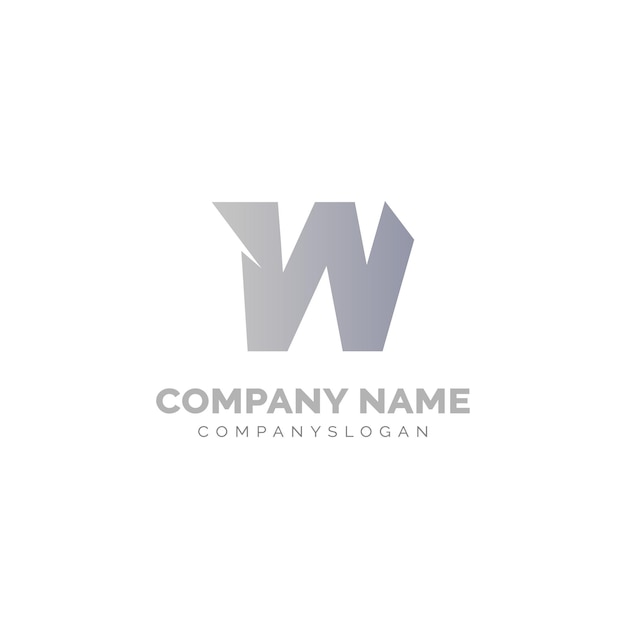 W Abstract Logo