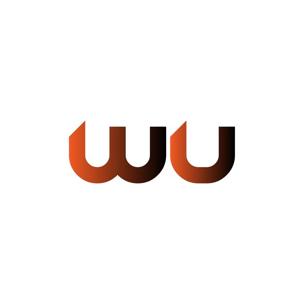 Vector w brand logo