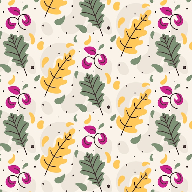 Vector a w colours pattern design