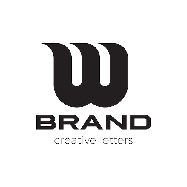 W letter logo