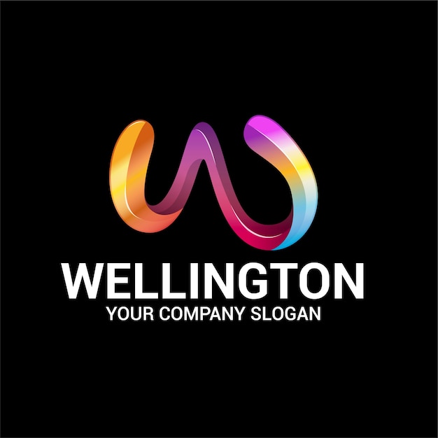 W letter logo