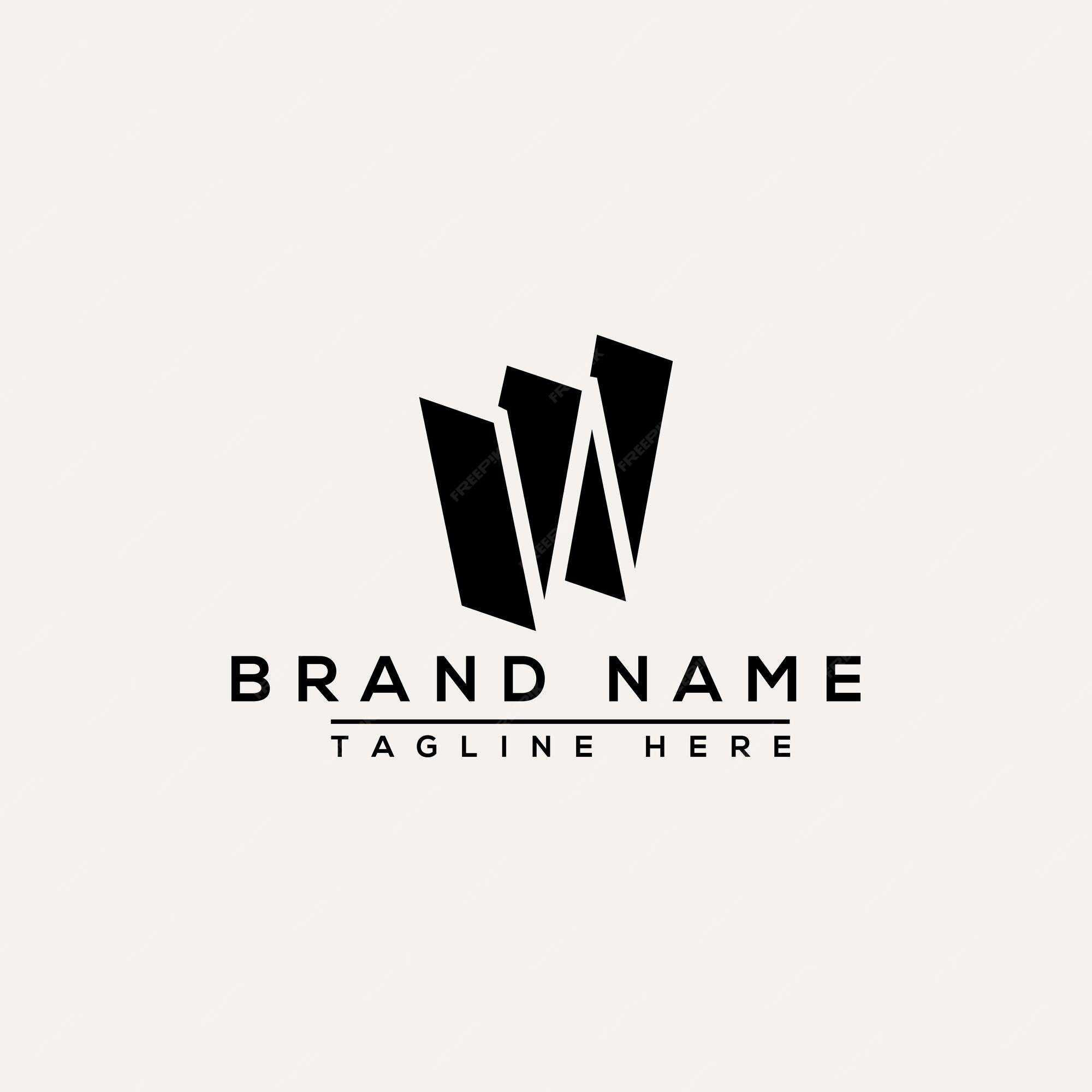 Premium Vector  Collection of letter w logo design templates