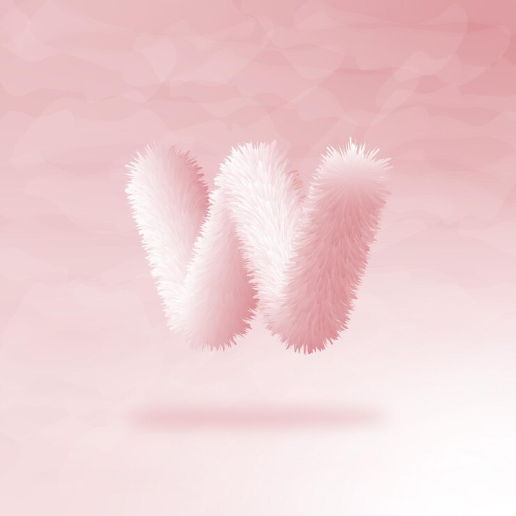 Vector w-textuur pluche