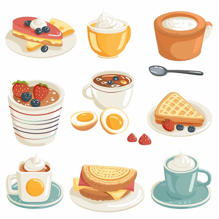 Vector wafel vector achtergrond voedsel wafel illustratie dessert ontwerp grafisch patroon textuur s