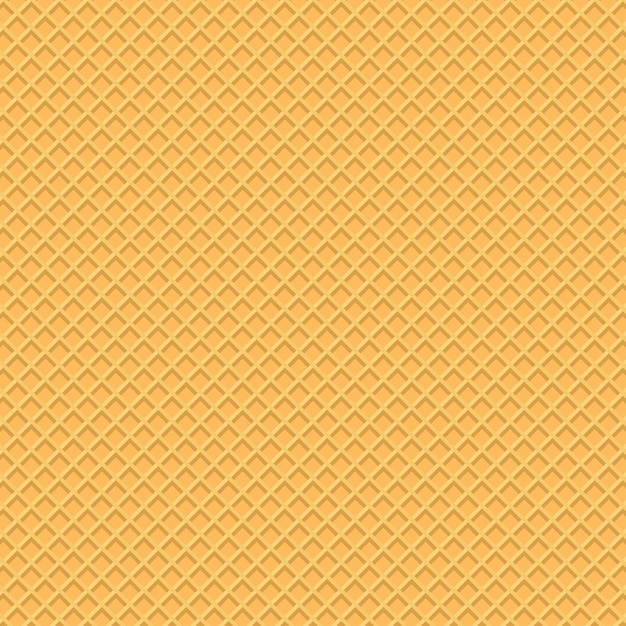 Waffle background vector wafer texture