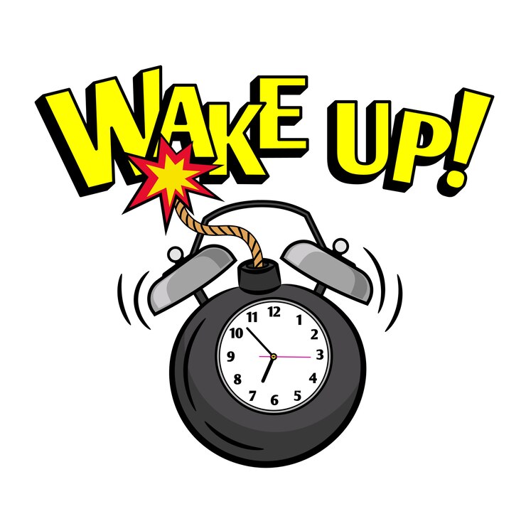 Vector wakeup bomb clock