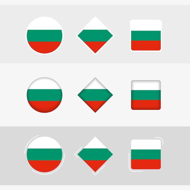 Wales flag icons set vector flag of Wales