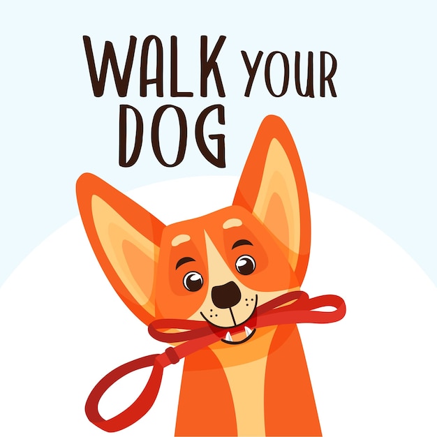 Walk Your Dog Month Event Mensen die met een hond wandelen