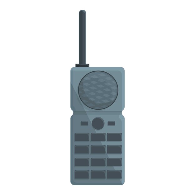 Walkie talkie icon Cartoon of Walkie talkie vector icon for web design isolated on white background