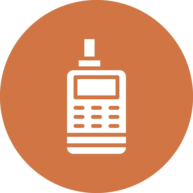 Walkie Talkie Icon Style