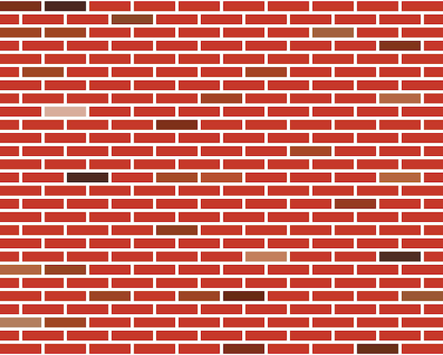 Wall brick vector illustration background design