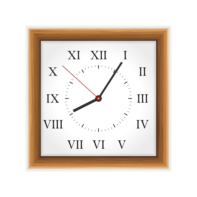 Vector wall clock