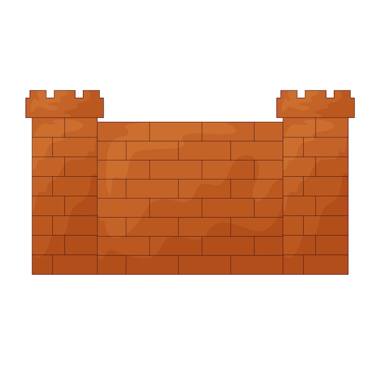 Vector wall illustration
