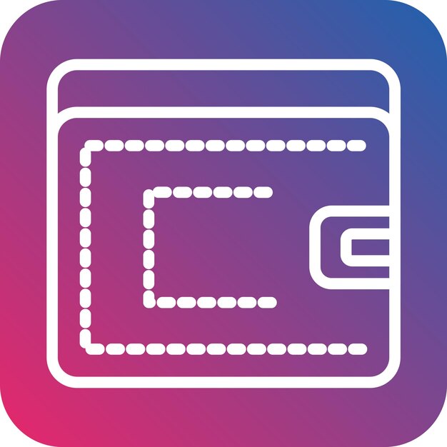 Wallet icon style