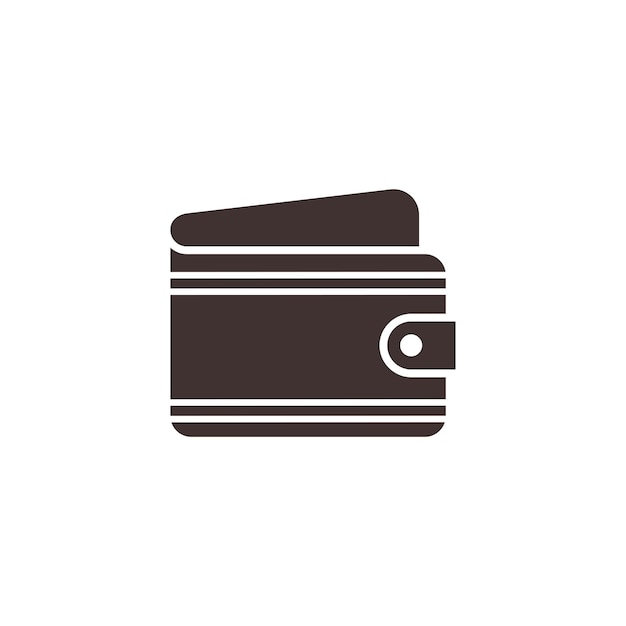 Wallet icon vector design templates on white background