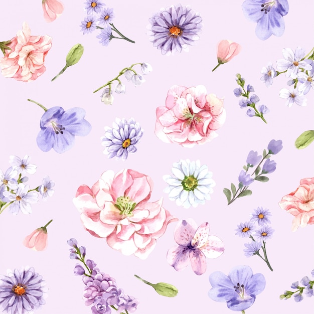 Wallpaper flowers   .