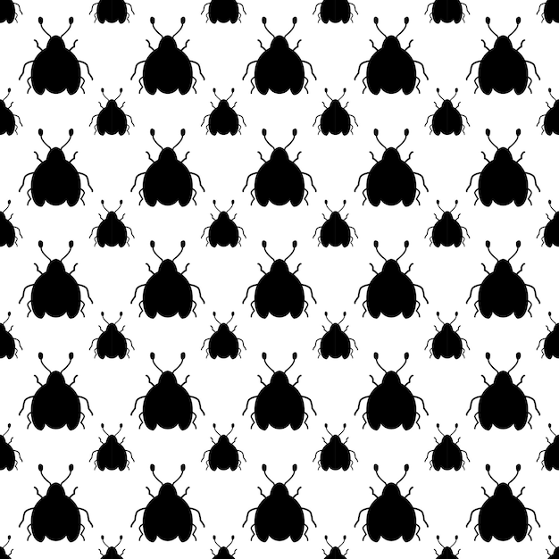 wallpaper pattern insect silhouette illustration background