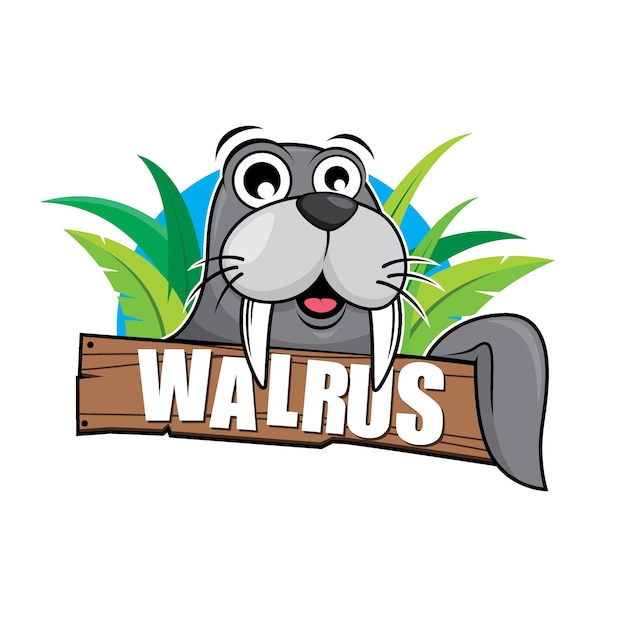 Walrus Character Design