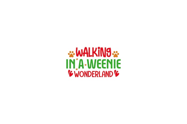 Wandelen in een Weenie Wonderland