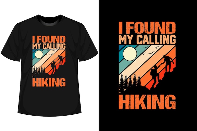Wandelshirt Ontwerpvector