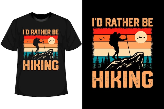 Wandelshirt Ontwerpvector