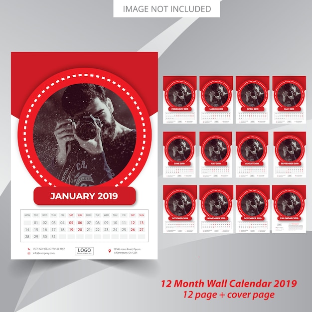 Wandkalender 2019