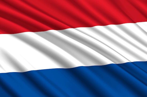 Wapperende vlag achtergrond