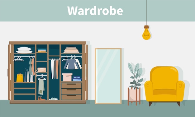 Vector wardrobe