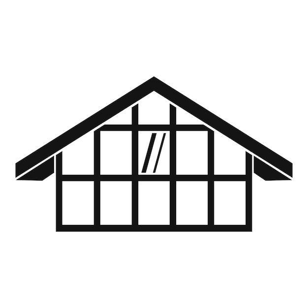 Warehouse icon Simple illustration of warehouse vector icon for web