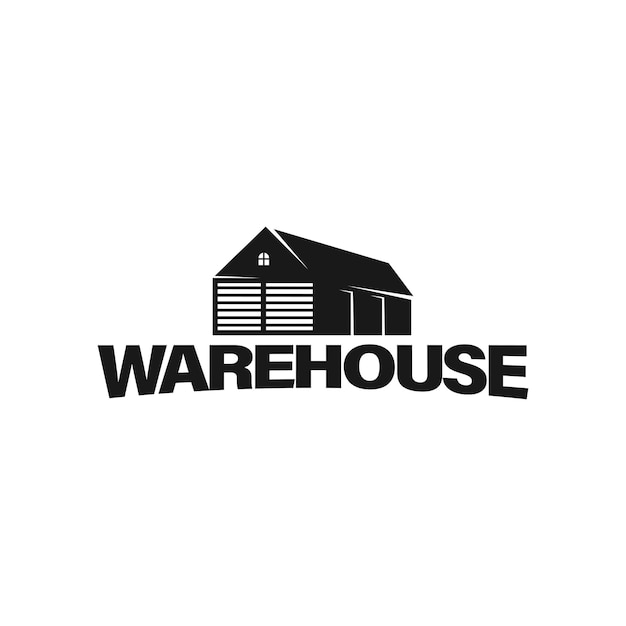 warehouse logo vector