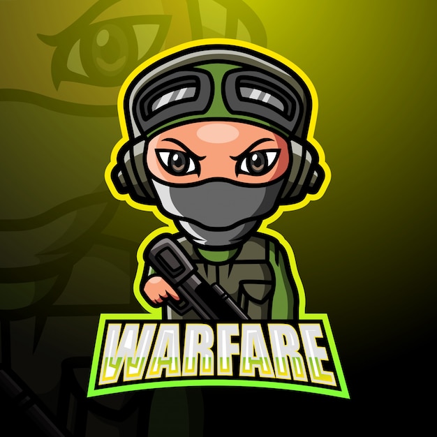 Warfare mascotte esport