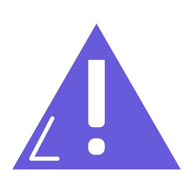 Вектор warning sign vector illustration