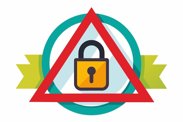 a warning symbol highlights privacy concerns associated with an insecure connection featuring a padlock privacy alert is not secure