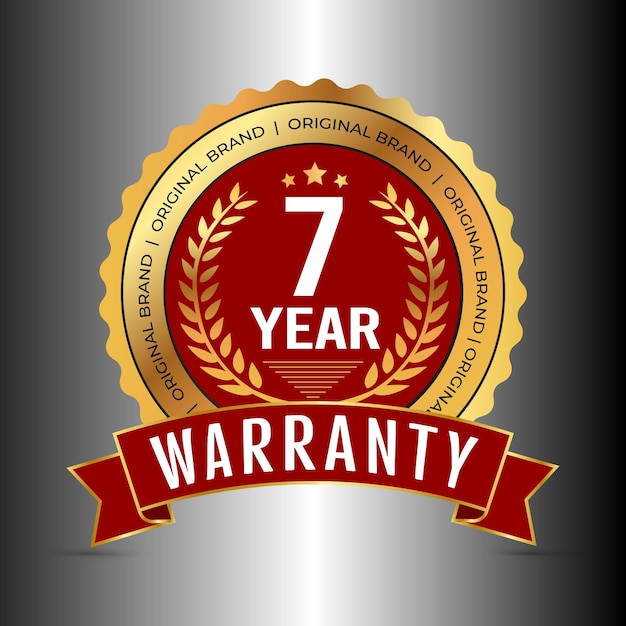 Warranty Badge and lable