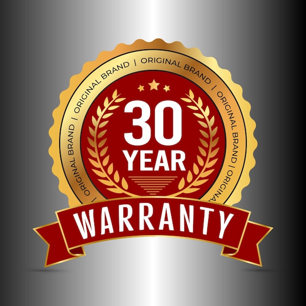 Warranty Badge and lable