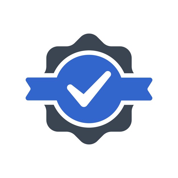 Vector warranty guarantee icon