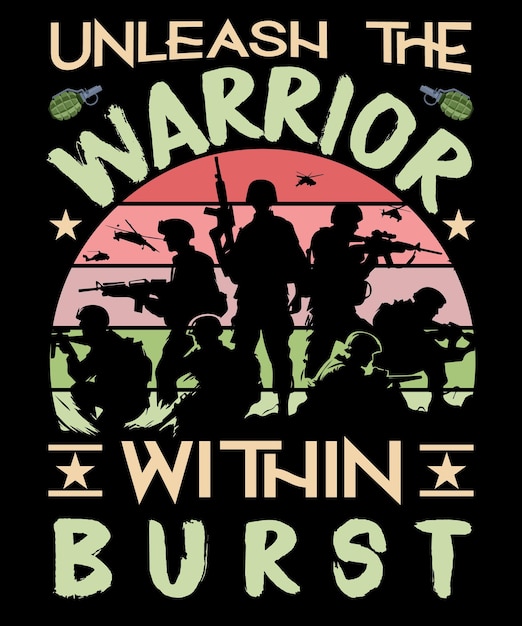 warrior legacy vintage badge tribute best tshirt design for army veterans