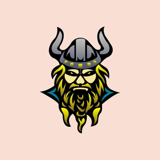 Vector warrior logo design