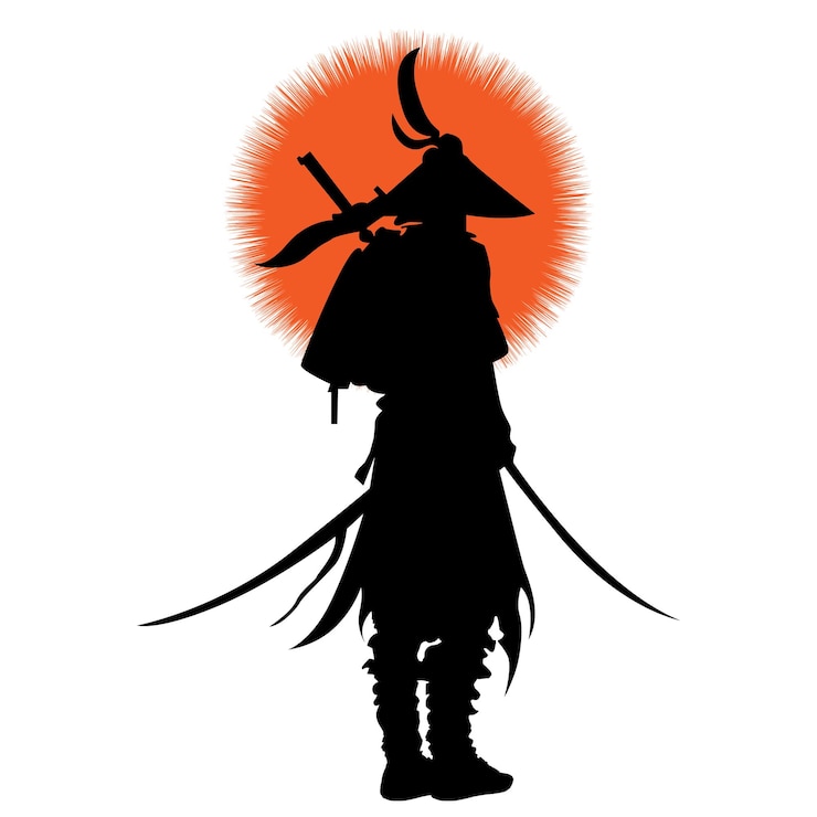 Vector ウォリアー・シルエット・ベクトル