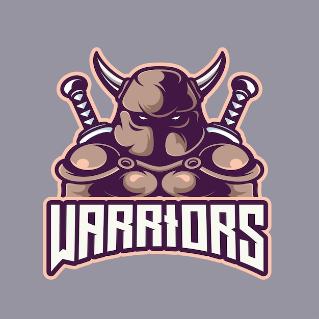 Warrior sword logo