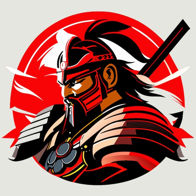 warrior vector illustration