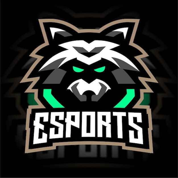 Wasbeer esport gaming-logo