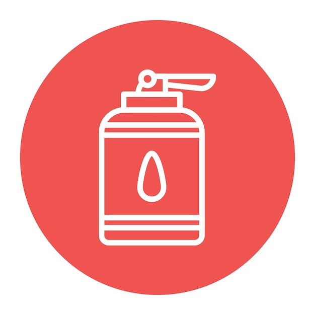 Wash Bottle icon vector image Can be used for Science