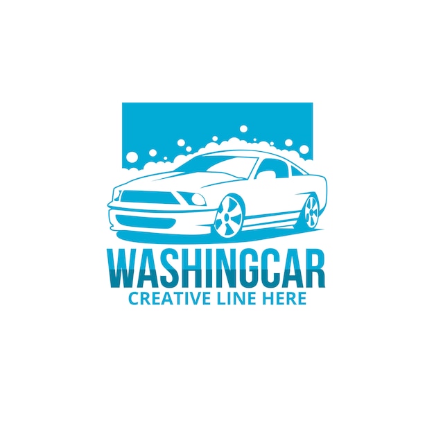 Vector wash car