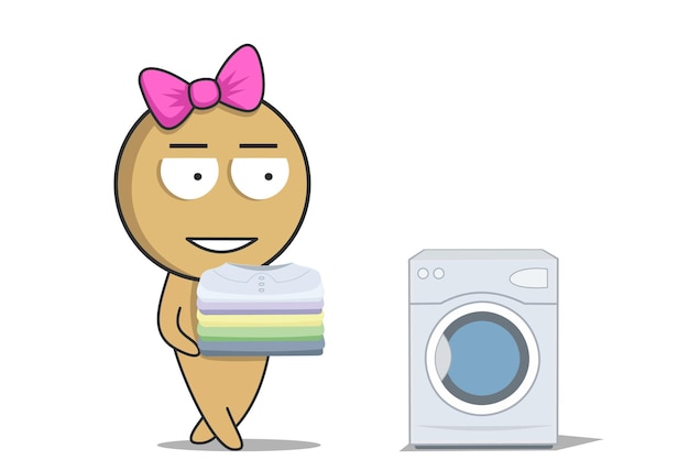 Стирать одежду в стиральной машине