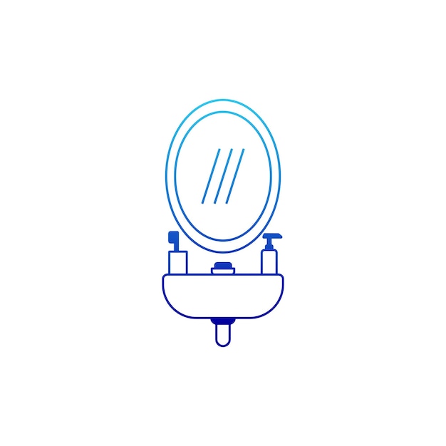 Washbasin Mirror Icon