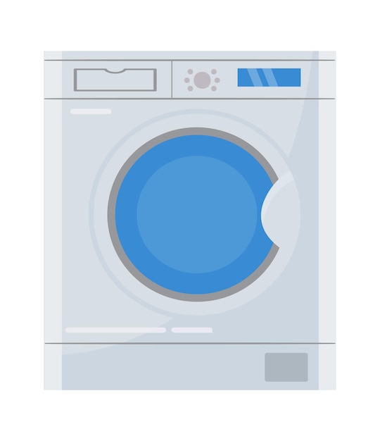 Vector washing machine icon vector illustration