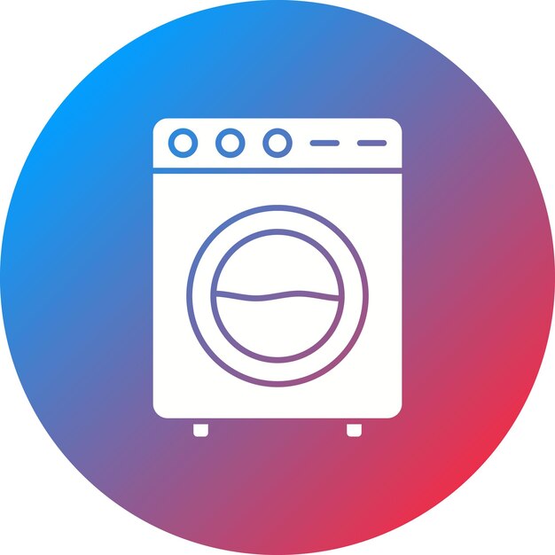 洗機アイコンのベクトル画像はホテルのサービスに使用できます