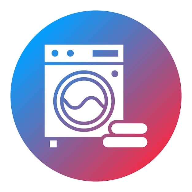 Washing Machine icon vector image Can be used for Laundry